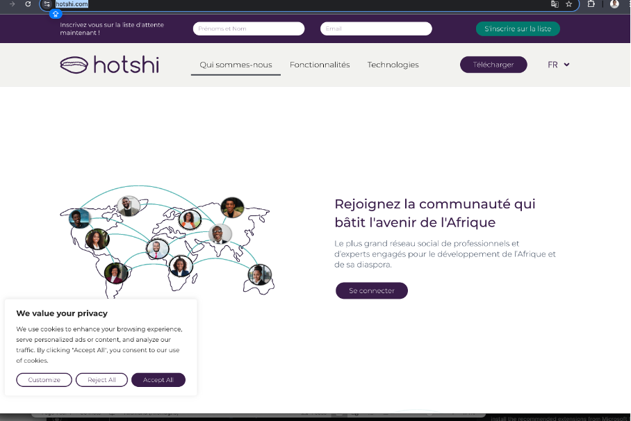 SITE RESEAUX SOCIAUX